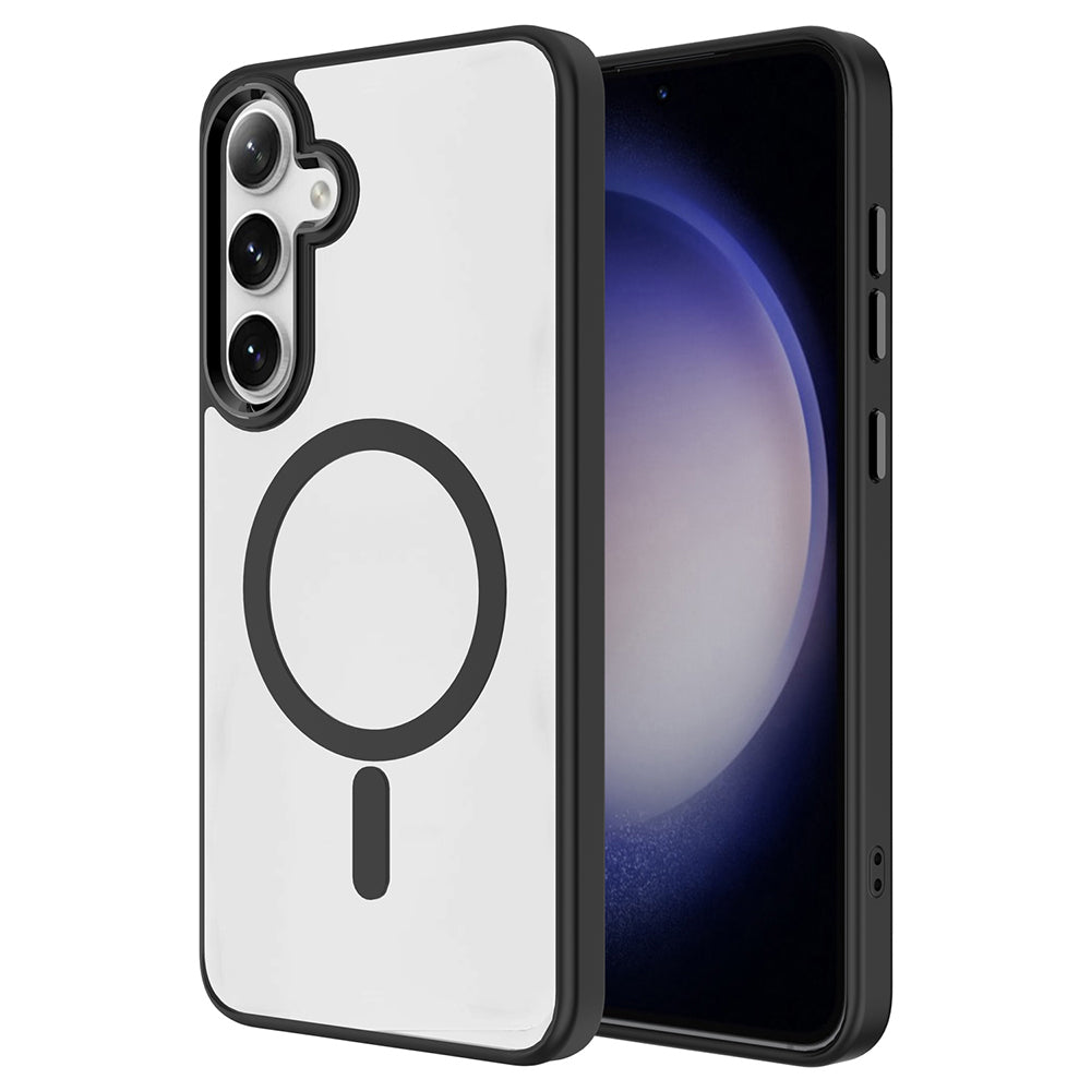Cepax Krom Magsafe Galaxy S25 Plus Magsafe Silikon Telefon Kılıfı-1 Cepax Krom Magsafe Galaxy S25 Plus Magsafe Silikon Telefon Kılıfı-1